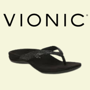 Vionic shoes with logo at brandys shoes