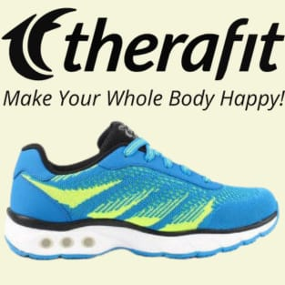 Therafit shoes with logo at brandysshoes
