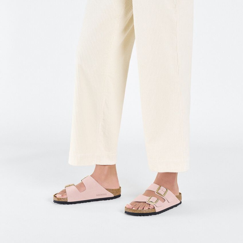birkenstock women's arizona light rose