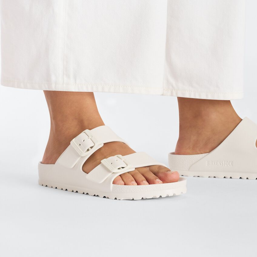 BIRKENSTOCK Women's ARIZONA WHITE EVA @BRANDYSSHOES
