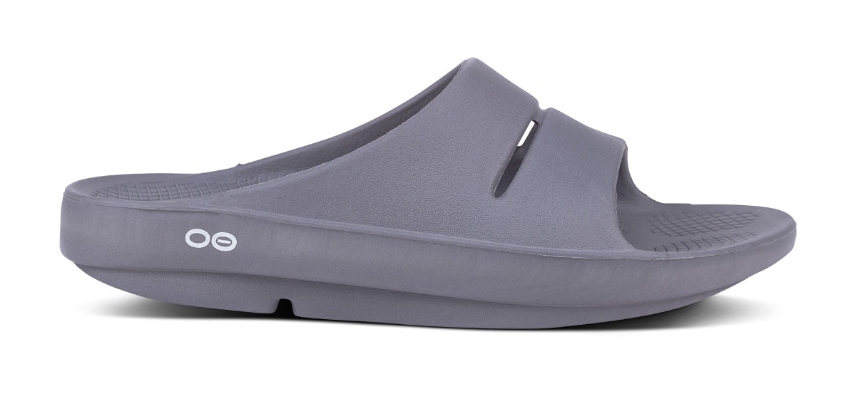 OOAHH SLATE SLIDE | at Brandy's shoes