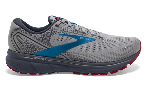 Ghost 14 Men's road-running shoes GREY//Blue/Red