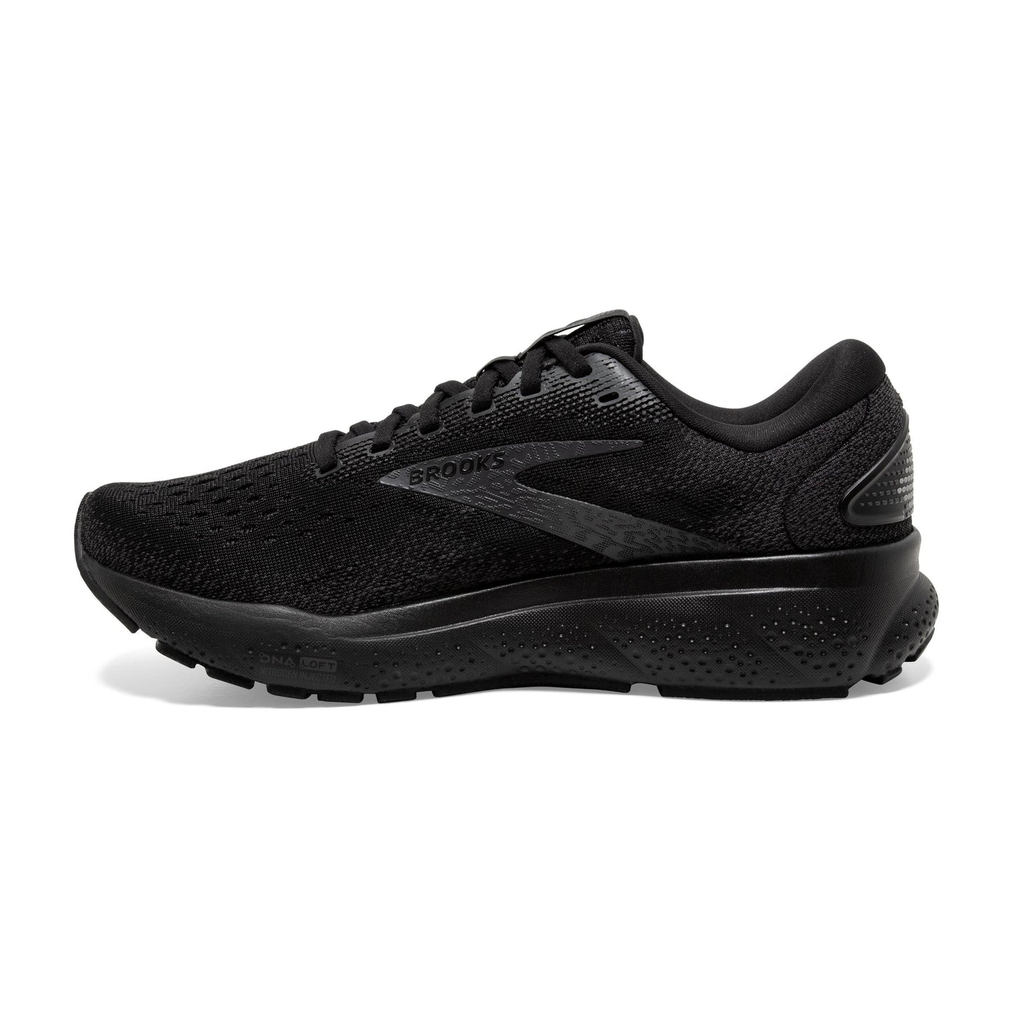 brooks men's ghost 16 black
