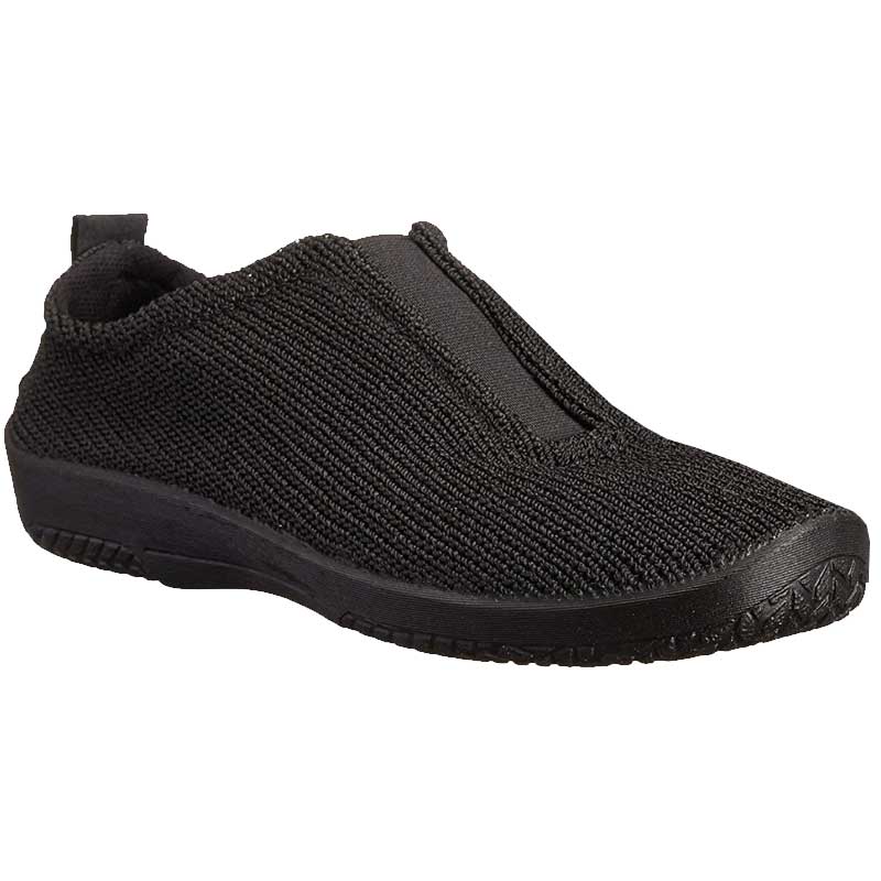 ARCOPEDICO ES BLACK SLIP ON SHOE 1171 | Arcopedico ES SLIP-ON Casual Shoes Black-Brandy