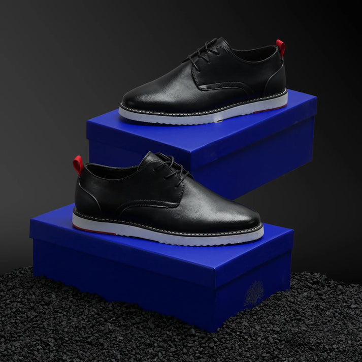 tayno men's breezy oxford black