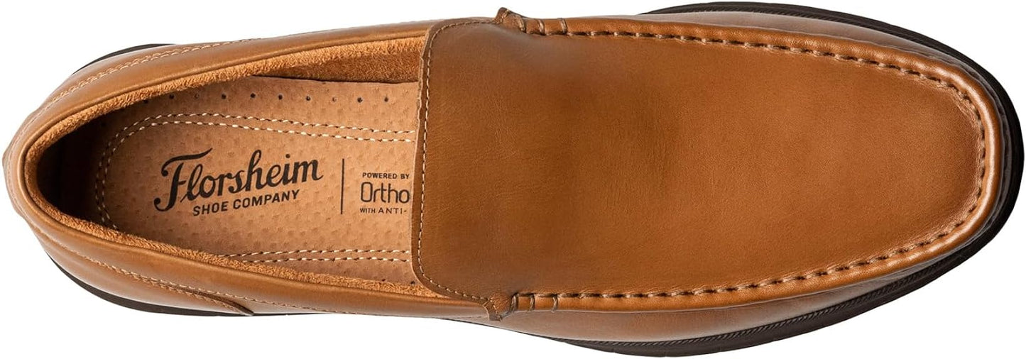 MONTAGO VENETN COGNA | Florsheim Men's, Montigo Moc Toe Venetian Loafer-Brandy