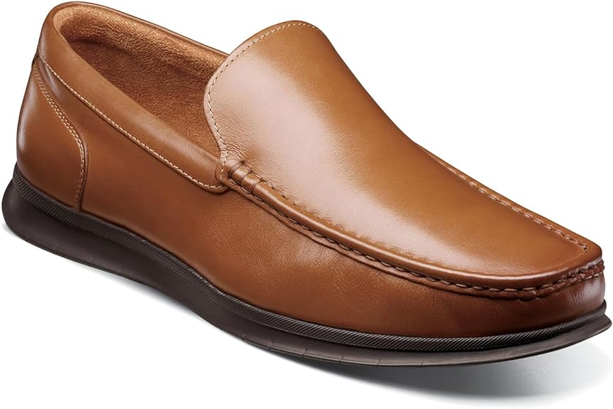 MONTAGO VENETN COGNA | Florsheim Men's, Montigo Moc Toe Venetian Loafer-Brandy