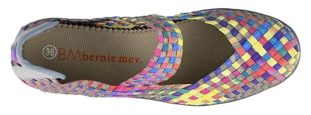 BRONZE MULTI | Bernie Mev Womens Lulia Casual Shoe Bronze Multi-GEM BRONZE-Brandy