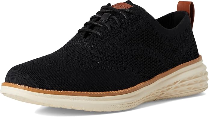 cole haan men's grand hurrion stitchlite black