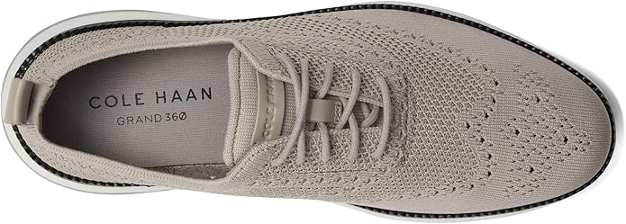cole haan men's grand hurrion stitchlite grey