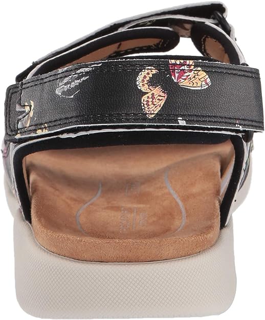EILEEN 3-STRAP FLORAL | Rockport Women's Cl Eileen 3 Strap Sandal-Brandy