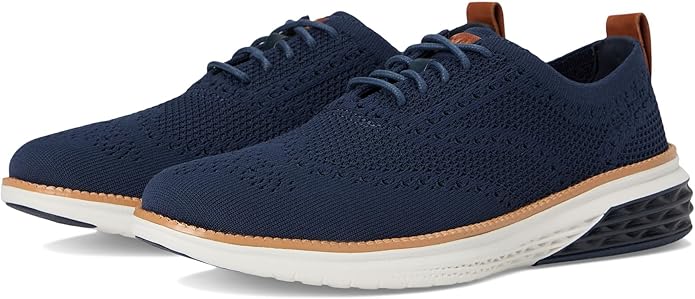 cole haan men's grand hurrion stitchlite navy