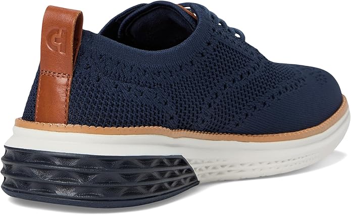 cole haan men's grand hurrion stitchlite navy