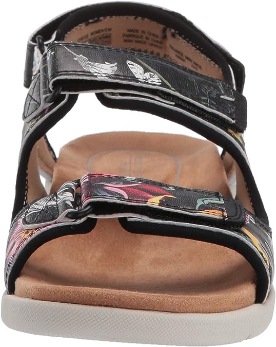 EILEEN 3-STRAP FLORAL | Rockport Women's Cl Eileen 3 Strap Sandal-Brandy