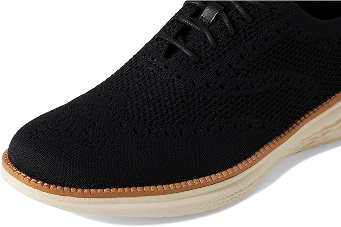 cole haan men's grand hurrion stitchlite black