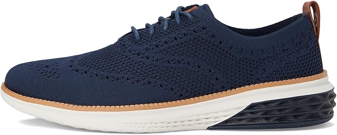 cole haan men's grand hurrion stitchlite navy