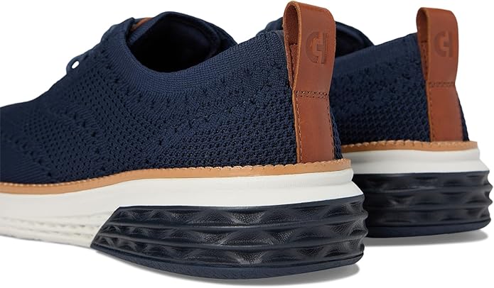 cole haan men's grand hurrion stitchlite navy
