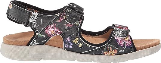 EILEEN 3-STRAP FLORAL | Rockport Women's Cl Eileen 3 Strap Sandal-Brandy