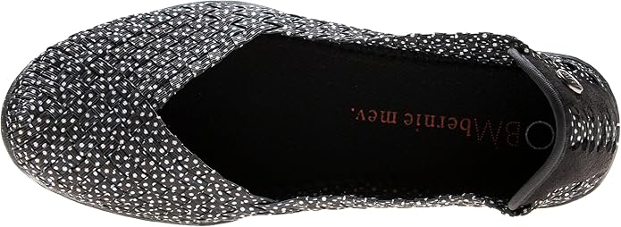 bernie mev women's bella polka dots black