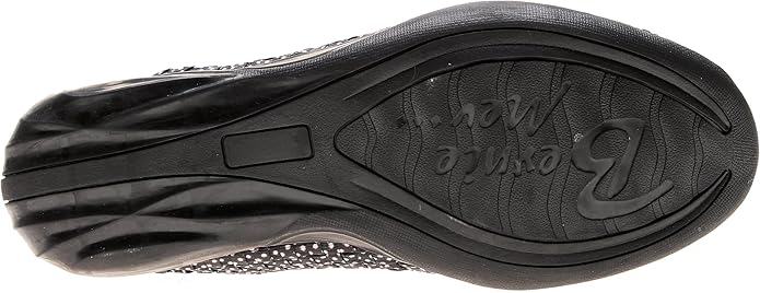 bernie mev women's bella polka dots black