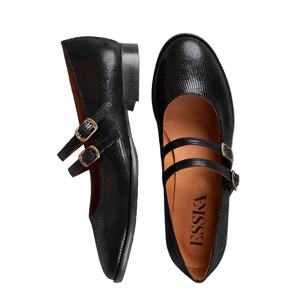 laurevan women's  anya black patent