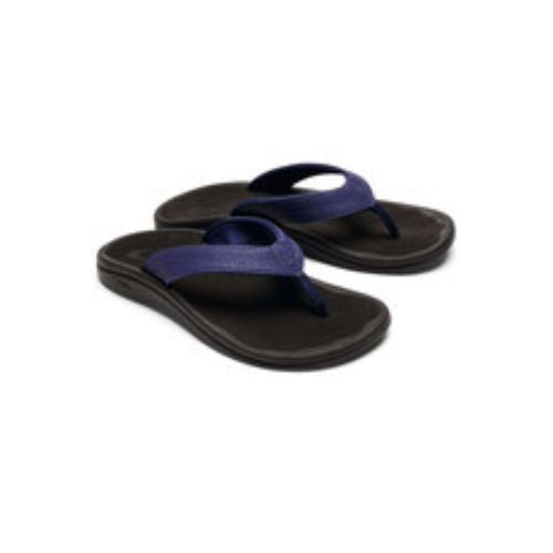 OHANA PACIFICA BLACK SLIPPERS