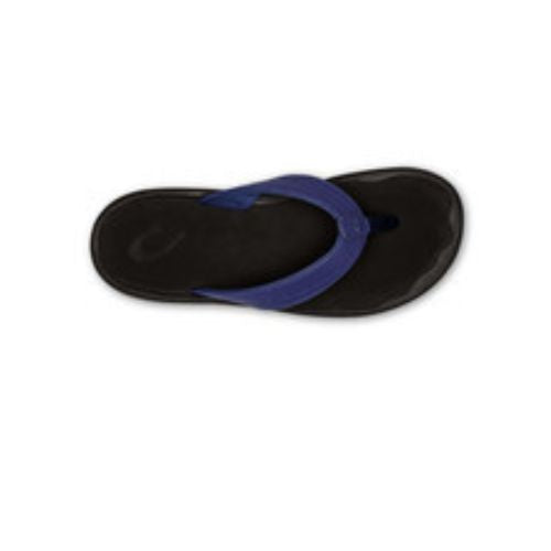 OHANA PACIFICA BLACK SLIPPERS