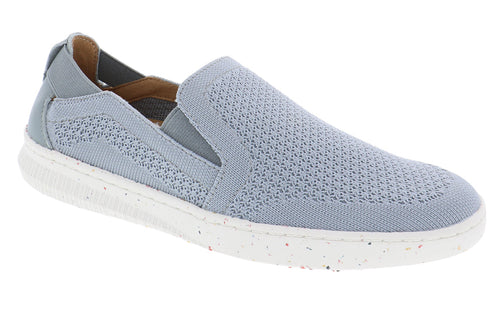 BRISTOL SLIPON GREY | Biza BRISTOL Women's Grey Slip On Shoe-Made in USA-Brandy's Shoes
