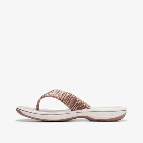Clarks Women's Breeze Rae Rose Gold Sandals
