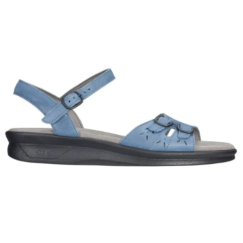SAS Duo Women's Adjustable Buckle Sandal – Denim