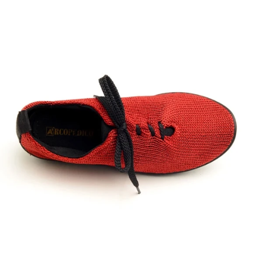 ARCOPEDICO Women's LS Red