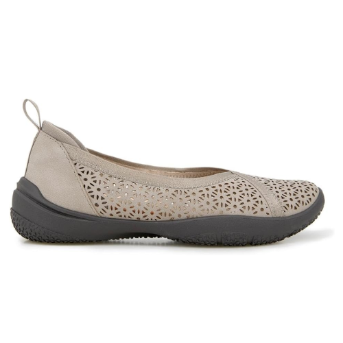 JBU by JAMBU Women's Emma Shimmer Flat Shoe - Taupe