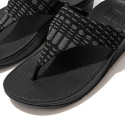 Lulu Art Denim Navy Fitflop