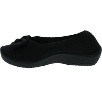 Lyla Brick Black Anatomical Ballet Flats