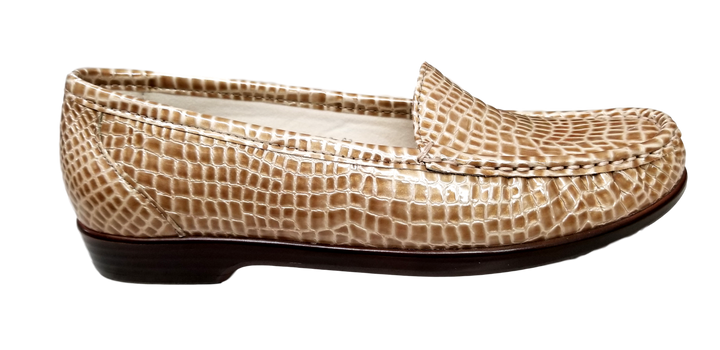 SAS Women's |Tripad |Simplify-200 Beige Croc |Loafer Shoes| WOMEN'S FOOT WEAR@BRANDYS SHOES