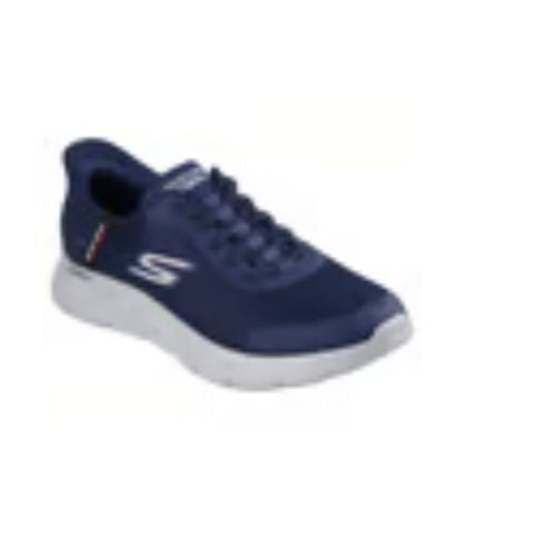 GO WALK FLEX NAVY SNEAKERS