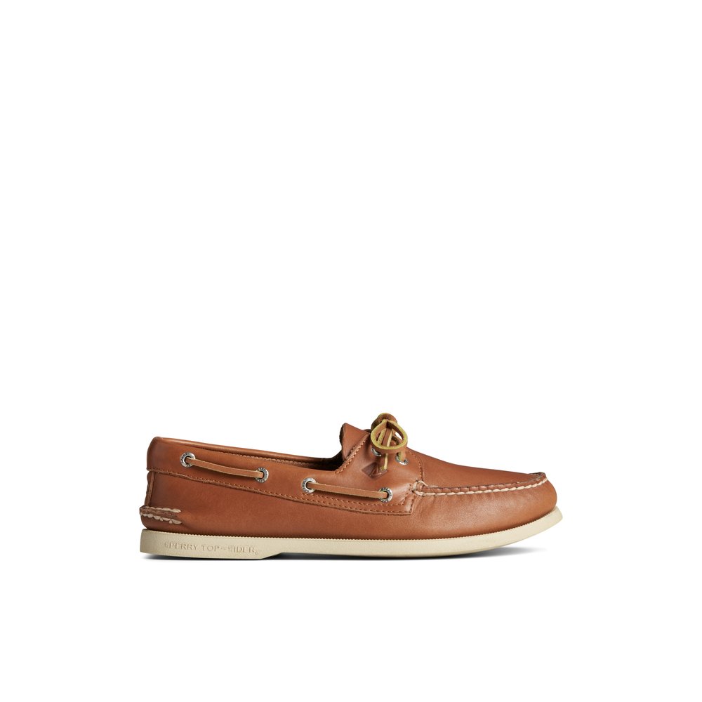 sperry men's authentic original light brown