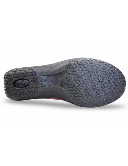Lyla Brick Red Anatomical Ballet Flats