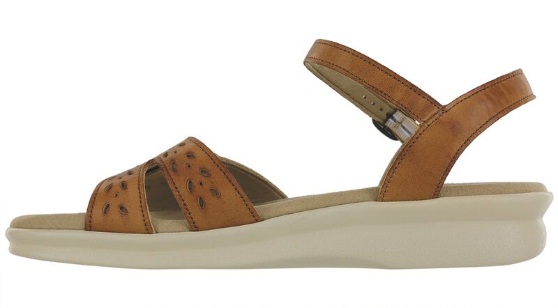 Duo Quarter Strap Sandal | SAS Women's Duo Quarter Tan/Hazel Strap Sandal-DUO053-Made in USA-Brandy's Shoes