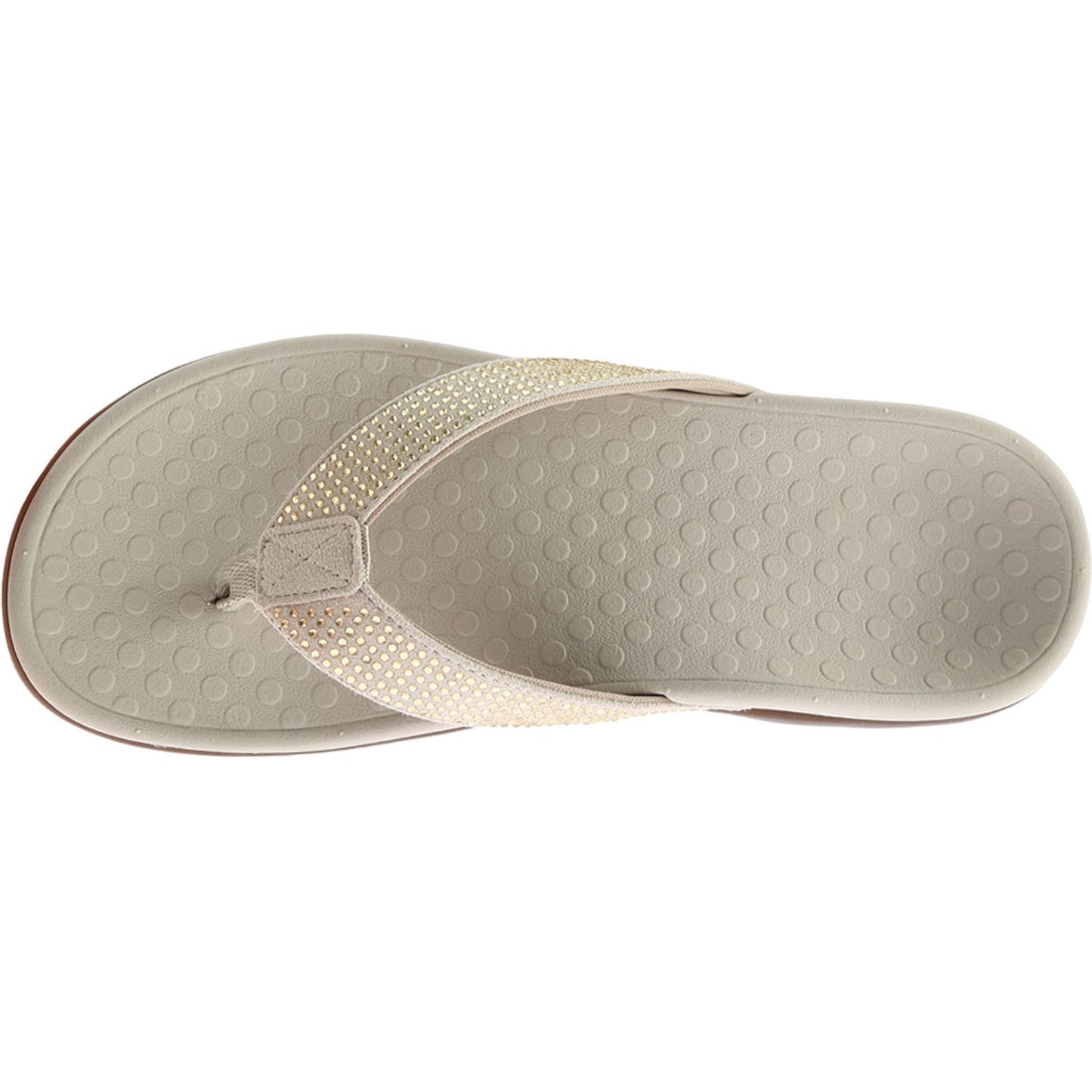 Women's Vionic Tiders Champagne Sandal | Women's Vionic Tide Rhinestones Champagne-Brandy