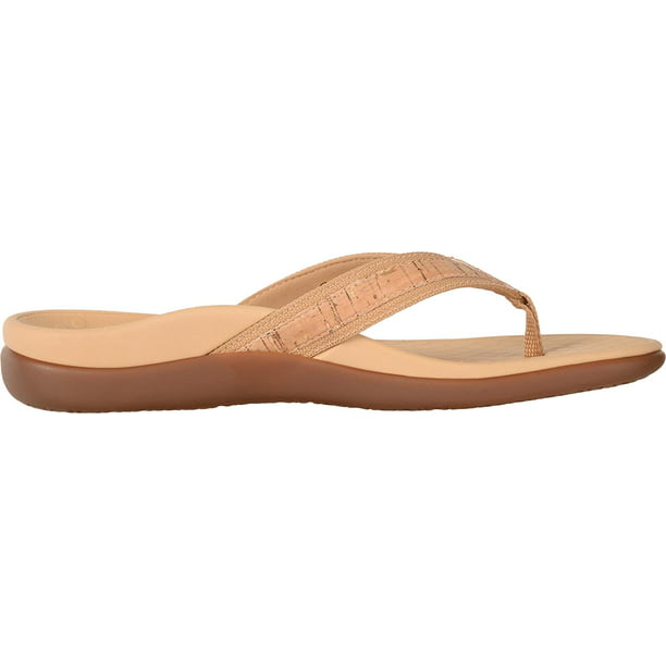 TIDE GOLD CORK | Vionic with Orthaheel Technology Women's Tide II Sandal-Brandy