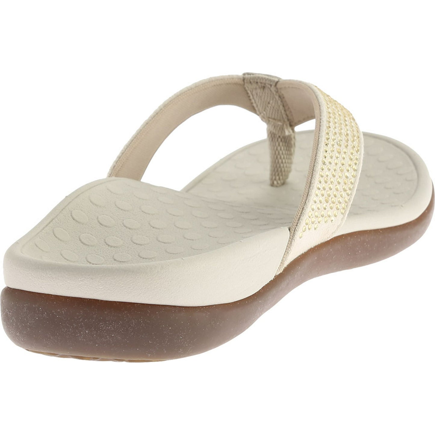Women's Vionic Tiders Champagne Sandal | Women's Vionic Tide Rhinestones Champagne-Brandy