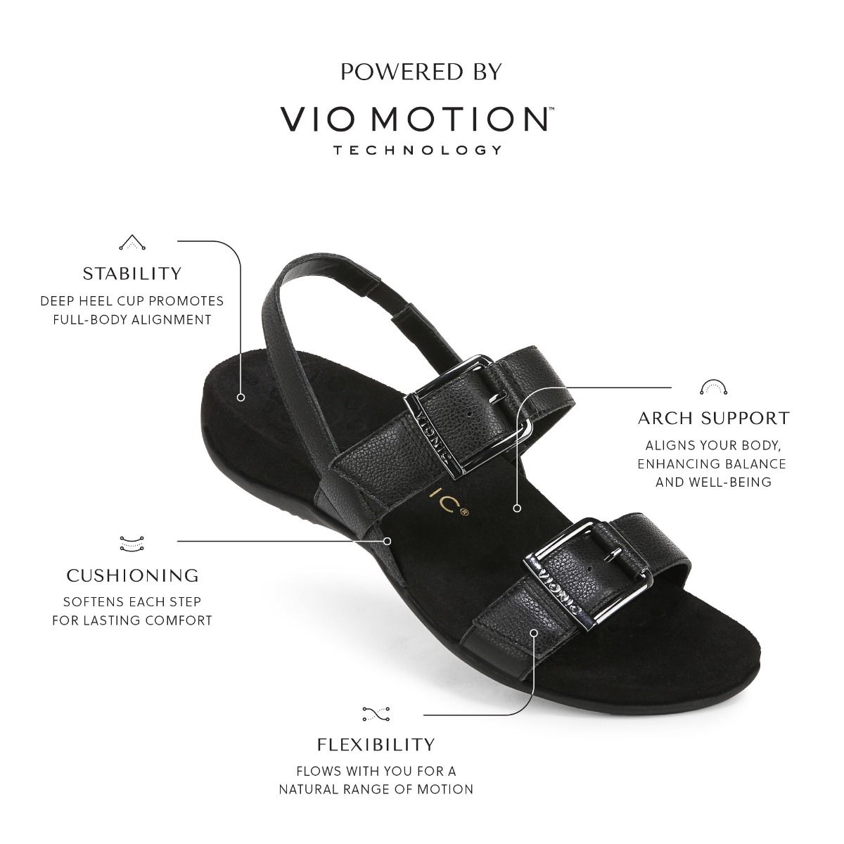 vionic women's reese oatml
