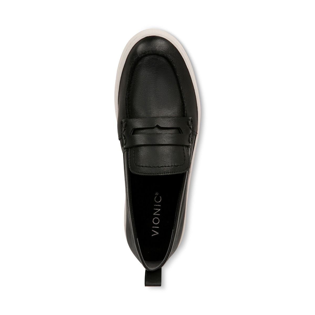 Vionic women's uptown black lth