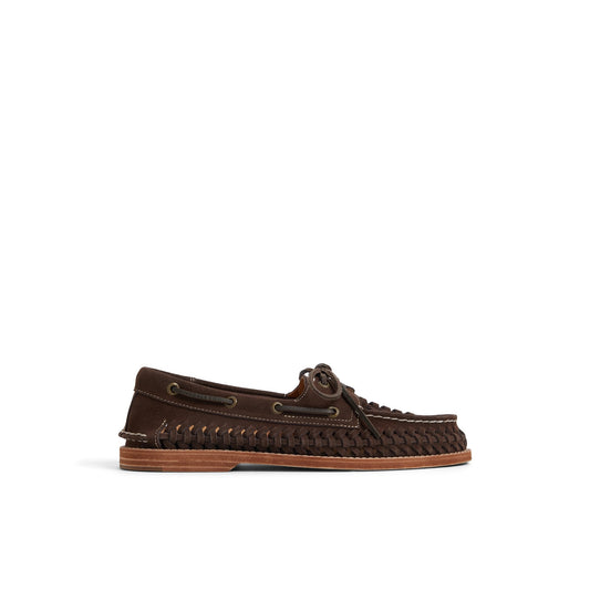 sperry men's woven brown