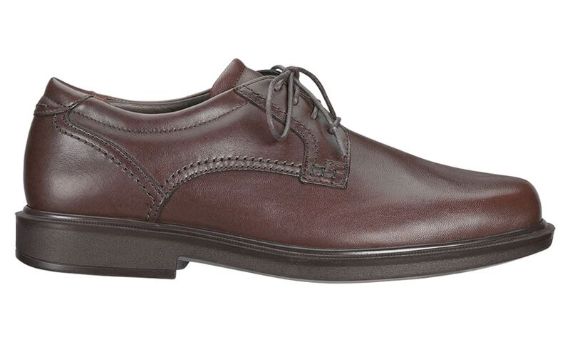 AMBASSADOR BROWN | SAS Ambassador Lace Up Oxford BROWN MENS Shoes Brandy's Shoes Made in USA