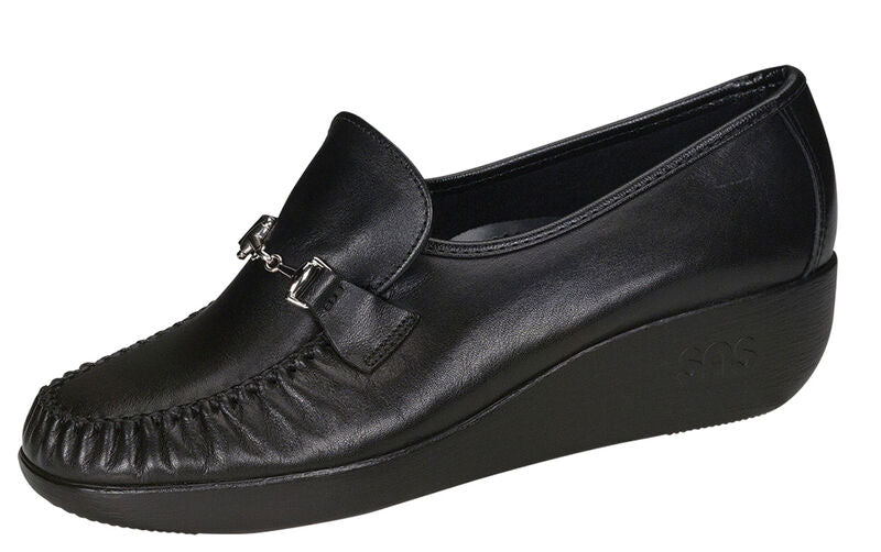 MAGICAL BLACK | SAS Women's Black Magical Slip On Loafer-MAGICAL013-Made in USA-Brandy's Shoes