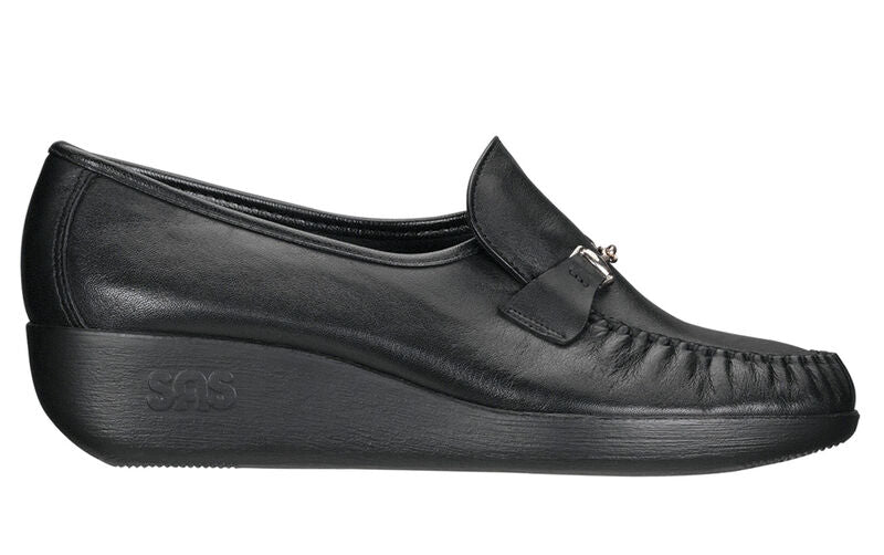 MAGICAL BLACK | SAS Women's Black Magical Slip On Loafer-MAGICAL013-Made in USA-Brandy's Shoes