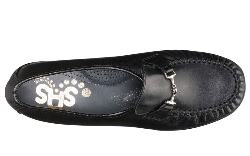 MAGICAL BLACK | SAS Women's Black Magical Slip On Loafer-MAGICAL013-Made in USA-Brandy's Shoes