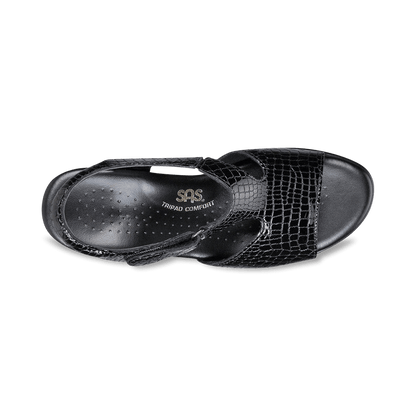 BLK P. CROC | SAS Suntimer - Heeled Sandal for women at Brandy Shoes Made in USA